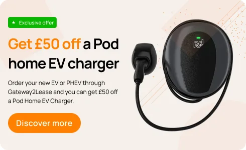 Get £50 off a pod home EV charger